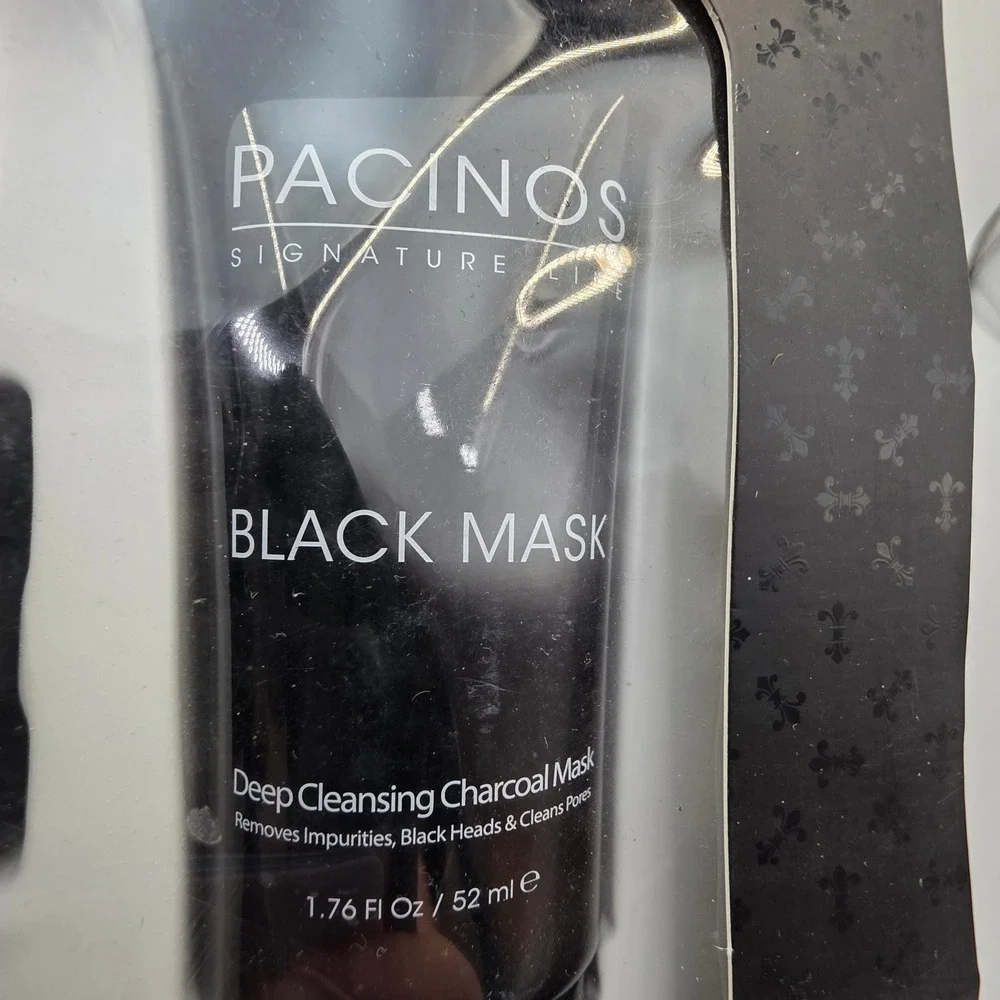 Pacinos Signature Line 3pc Set Beard Face Scrub Matte Paste Mask Grooming N4